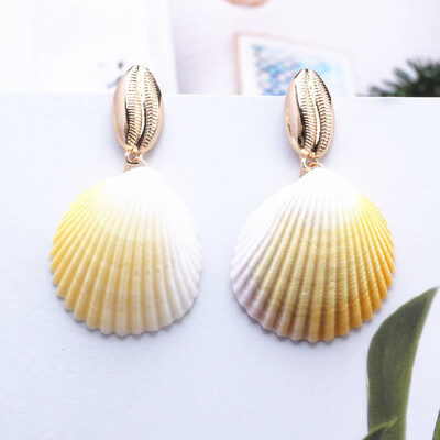 EK646 Bohemian Sea Shell Drop Earrings For Women Metal Starfish Conch Shell Cowrie Statement Earrings 2019 Summer Beach Jewelry
EK646 Bohemian Sea Shell Drop Earrings For Women Metal Starfish Conch Shell Cowrie Statement Earrings 2019 Summer Beach Jewelry
