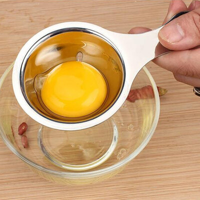 Kitchen Material Stainless Steel Egg Yolk Separator Used To Make Cake
Kitchen Material Stainless Steel Egg Yolk Separator Used To Make Cake