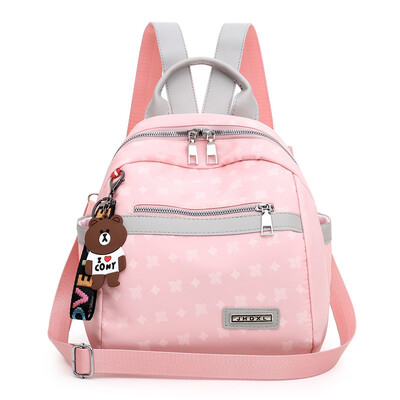 Womens Bag Womens Shoulder Bag Korean Version Fashion Three-Purpose Bag Oxford Canvas Mini Backpack Tide
Womens Bag Womens Shoulder Bag Korean Version Fashion Three-Purpose Bag Oxford Canvas Mini Backpack Tide