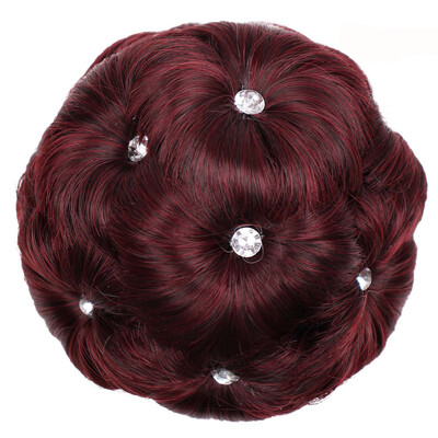 〖Follure〗Female Wig Hair Ring Curly Bride Makeup Diamond Bun Flowers Chignon Hairpiece
〖Follure〗Female Wig Hair Ring Curly Bride Makeup Diamond Bun Flowers Chignon Hairpiece