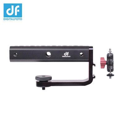 DF DIGITALFOTO VISIONBH Universal Reversed Bottom Handle Gimbal Extended Bracket with Hot Shoe Mount 14 & 38 Inch Screw Mount fo
DF DIGITALFOTO VISIONBH Universal Reversed Bottom Handle Gimbal Extended Bracket with Hot Shoe Mount 14 & 38 Inch Screw Mount fo