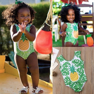 Summer Baby Girl Swimsuit Monstera Swimwear Swimming One-piece Bikini Costume Age 1-6Y
Summer Baby Girl Swimsuit Monstera Swimwear Swimming One-piece Bikini Costume Age 1-6Y
