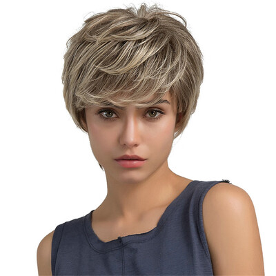 〖Follure〗Fashion Brown Side Fringe Curly Lace Hair Wave Human Hair Female Wigs
〖Follure〗Fashion Brown Side Fringe Curly Lace Hair Wave Human Hair Female Wigs