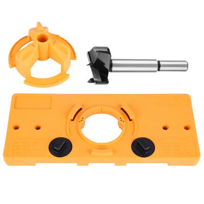 Greensen 1Set 35MM Cup Style Hinge Boring Jig Drill Guide Set Door Hole Template DIY Tool
Greensen 1Set 35MM Cup Style Hinge Boring Jig Drill Guide Set Door Hole Template DIY Tool