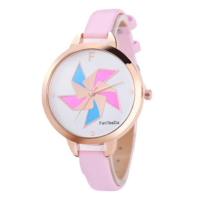 FanTeeDa Womens Watches Childhood Windmill Pattern Dial Ladies Casual Quartz Wristwatch Leather Strap Clock Gift Reloj Mujer
FanTeeDa Womens Watches Childhood Windmill Pattern Dial Ladies Casual Quartz Wristwatch Leather Strap Clock Gift Reloj Mujer