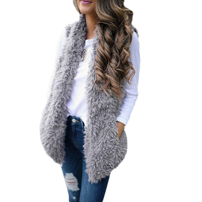 Toponeto Ladies Women Sexy Lady Faux Fur Solid Casual Sleeveless Warm Vest Waistcoat
Toponeto Ladies Women Sexy Lady Faux Fur Solid Casual Sleeveless Warm Vest Waistcoat