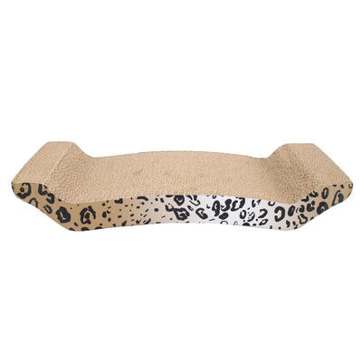 Home Corrugated Paper Grinding Claw Plate With Catnip Leopard Print Pattern 
Home Corrugated Paper Grinding Claw Plate With Catnip Leopard Print Pattern
