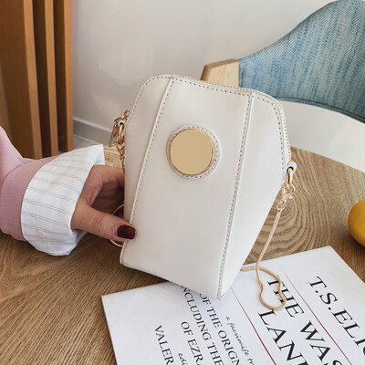 Tailored Womens Fashion Shell Pure-Colour Cover Retro Shoulder Bag Coin Purse Bag
Tailored Womens Fashion Shell Pure-Colour Cover Retro Shoulder Bag Coin Purse Bag