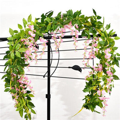 FUNNYBUNNY 361 Feet Artificial Silk Wisteria Vine Ratta Silk Hanging Flower Wedding Decor
FUNNYBUNNY 361 Feet Artificial Silk Wisteria Vine Ratta Silk Hanging Flower Wedding Decor