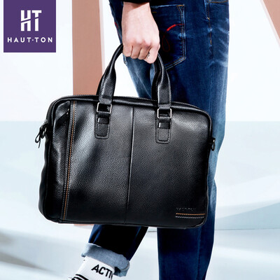 Mens handbag casual leather mens briefcase cross section large capacity file package
Mens handbag casual leather mens briefcase cross section large capacity file package