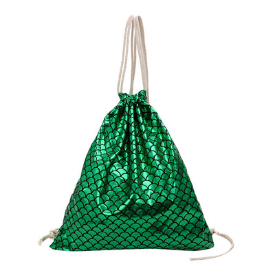 Women Fish-Scale Pattern Shoulder Bag Shiny Drawstring Bag Girls School Backpack Fashion Messenger Bag
Women Fish-Scale Pattern Shoulder Bag Shiny Drawstring Bag Girls School Backpack Fashion Messenger Bag