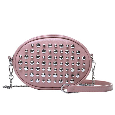 Women Rivet Shoulder Bag PU Leather Casual Messenger Bags Ladies Mini Crossbody Bags Handbag Bolsas Small Clutch T2G
Women Rivet Shoulder Bag PU Leather Casual Messenger Bags Ladies Mini Crossbody Bags Handbag Bolsas Small Clutch T2G