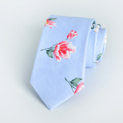 Mens Korean version of the casual narrow cotton tie printing 7 cm 2019 summer new tie custom manufacturers spot 
Mens Korean version of the casual narrow cotton tie printing 7 cm 2019 summer new tie custom manufacturers spot