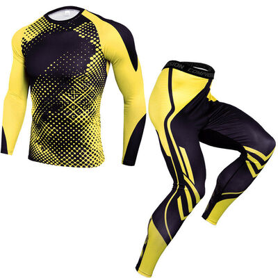 Men Compression Shirt Pants Set Fitness Sportswear Bodybuilding Tight Sport Suit
Men Compression Shirt Pants Set Fitness Sportswear Bodybuilding Tight Sport Suit