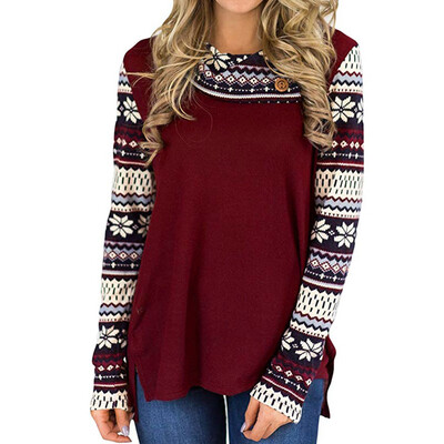Starmoon Womens Turtleneck Loose Long Sleeve Print Tops Blouse Pullover Tops Shirt
Starmoon Womens Turtleneck Loose Long Sleeve Print Tops Blouse Pullover Tops Shirt