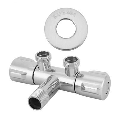 Greensen Copper Double Switch Outlet Angle Valve Toilet Bidet Shower Faucet Bathroom Accessories G12
Greensen Copper Double Switch Outlet Angle Valve Toilet Bidet Shower Faucet Bathroom Accessories G12