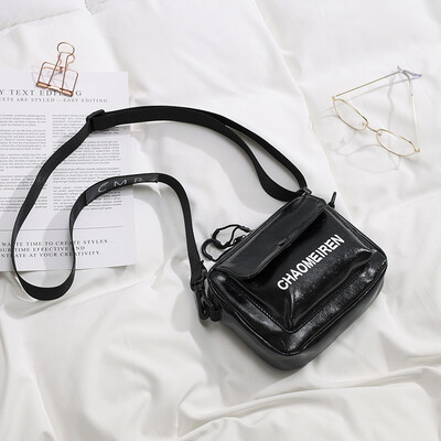 Net red black bag 2019 new wave Korean version of the wild letter small square bag texture port wind student slung shoulder bag
Net red black bag 2019 new wave Korean version of the wild letter small square bag texture port wind student slung shoulder bag