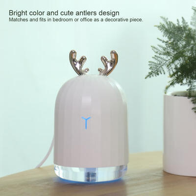 Greensen 220ML Cute Antlers-Shaped Humidifier LED Night Light with USB Cable 
Greensen 220ML Cute Antlers-Shaped Humidifier LED Night Light with USB Cable