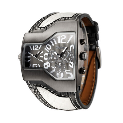 Oulm Ou Lei personality mens watch two places when the Korean trend mens watch
Oulm Ou Lei personality mens watch two places when the Korean trend mens watch