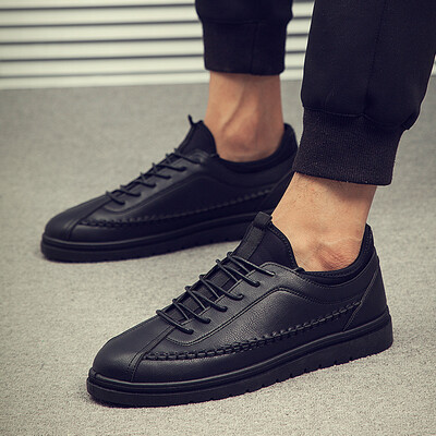 Mens shoes in autumn the new Korean version of leisure shoes black working shoes small leather shoes mens board shoes
Mens shoes in autumn the new Korean version of leisure shoes black working shoes small leather shoes mens board shoes