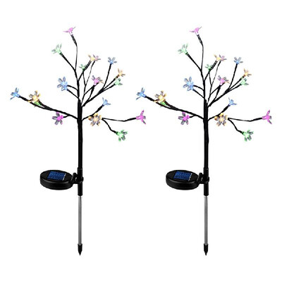 LED Solar Powered Lights Christmas Halloween Decorative Stake Lights Colorful Fairy Flower Tree Lamp Garden Patio Landscape Light
LED Solar Powered Lights Christmas Halloween Decorative Stake Lights Colorful Fairy Flower Tree Lamp Garden Patio Landscape Light