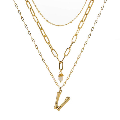 natural freshwater pearl A-Z 26 Initial Pendant Letter Necklace For Women Gold Letter Wholesale Jewelry Gift for Love Friends
natural freshwater pearl A-Z 26 Initial Pendant Letter Necklace For Women Gold Letter Wholesale Jewelry Gift for Love Friends