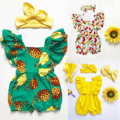 Newborn Kids Baby Girls 2PCs Outfit Sets Floral Romper Jumpsuit Headband Clothes
Newborn Kids Baby Girls 2PCs Outfit Sets Floral Romper Jumpsuit Headband Clothes