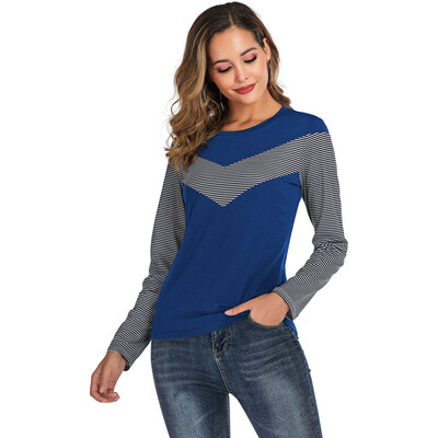 Starmoon Women Casual Stripe Print Blouse Long Sleeve Shirt Round Neck Pullover Tops
Starmoon Women Casual Stripe Print Blouse Long Sleeve Shirt Round Neck Pullover Tops