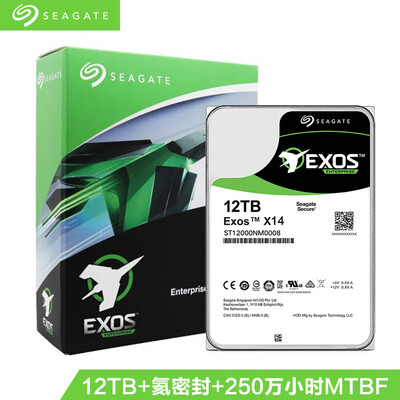 Seagate 12TB 256MB 7200RPM Enterprise Hard Drive SATA Interface Seagate Galaxy Exos X14 Series ST12000NM0008
Seagate 12TB 256MB 7200RPM Enterprise Hard Drive SATA Interface Seagate Galaxy Exos X14 Series ST12000NM0008