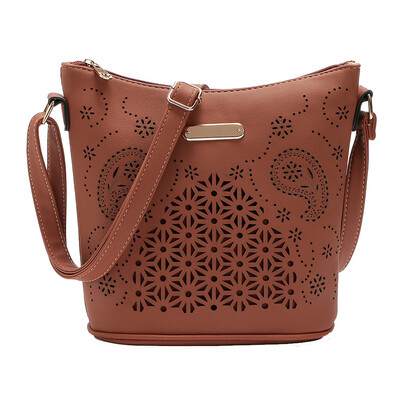 Tailored Womens Leather Purse Satchel Cross Body Hollow Out Shoulder Bag Messenger Bag BK
Tailored Womens Leather Purse Satchel Cross Body Hollow Out Shoulder Bag Messenger Bag BK