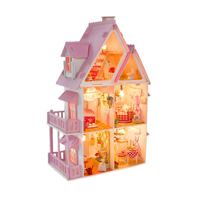 Gotoamei 3D Wooden DIY Miniature House Furniture LED House Puzzle Decorate Creative Gifts
Gotoamei 3D Wooden DIY Miniature House Furniture LED House Puzzle Decorate Creative Gifts