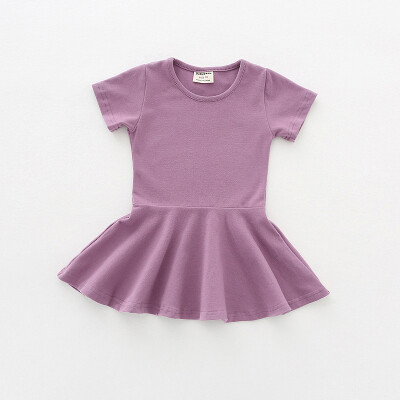 Kids Girls Cotton Ruffle Short Sleeved Dress Large Swing Dress Baby Girls Fashion Clothes
Kids Girls Cotton Ruffle Short Sleeved Dress Large Swing Dress Baby Girls Fashion Clothes