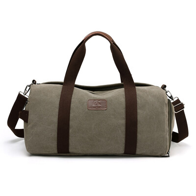 Canvas luggage bag large capacity portable men&women short trip exercise package
Canvas luggage bag large capacity portable men&women short trip exercise package