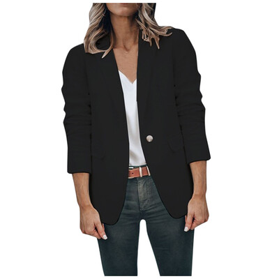 Toponeto Fashion Autumn Women Office Worker Solid Full Sleeve Button Suit Jacket Coat
Toponeto Fashion Autumn Women Office Worker Solid Full Sleeve Button Suit Jacket Coat