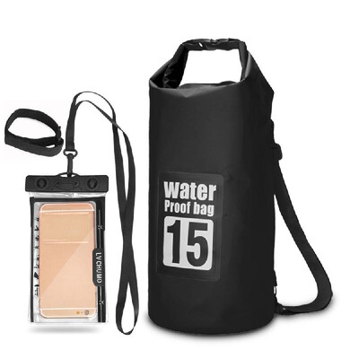 5L 10L 15L 20L Outdoor Waterproof Dry Backpack Roll-top Floating Bag with 63 Waterproof Phone Case for Kayaking Rafting B
5L 10L 15L 20L Outdoor Waterproof Dry Backpack Roll-top Floating Bag with 63 Waterproof Phone Case for Kayaking Rafting B