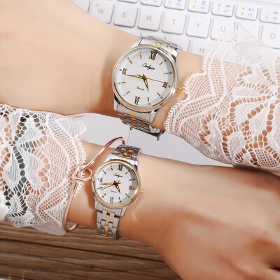 Business casual mens steel belt watch double waterproof girl quartz watch non-mechanical watch couple pair table
Business casual mens steel belt watch double waterproof girl quartz watch non-mechanical watch couple pair table