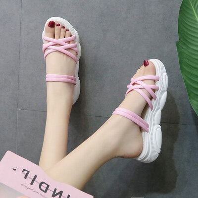 Two wear gladiator sandals female student fashion summer female Roman flat Korean version of Joker Sandals female
Two wear gladiator sandals female student fashion summer female Roman flat Korean version of Joker Sandals female