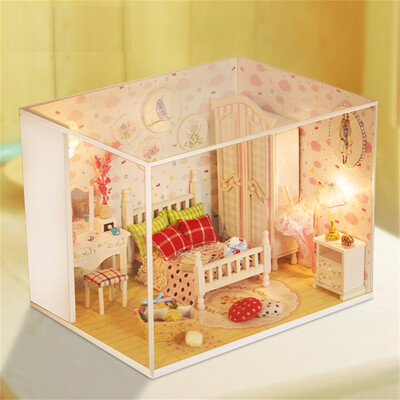 Gotoamei Wooden DIY Miniature Doll House Furniture LED Doll House Decorate Creative Gifts
Gotoamei Wooden DIY Miniature Doll House Furniture LED Doll House Decorate Creative Gifts