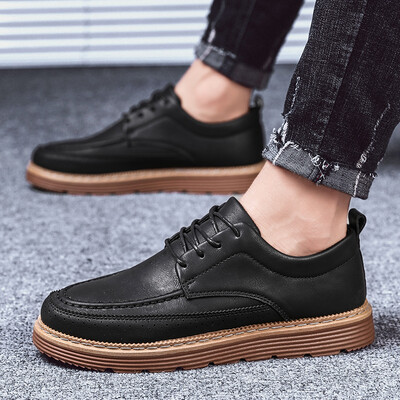 Autumn Mens Shoes New Mens Leisure Shoes British Business Leather Shoes Hairstylist Pairs of Black Tide Shoes
Autumn Mens Shoes New Mens Leisure Shoes British Business Leather Shoes Hairstylist Pairs of Black Tide Shoes