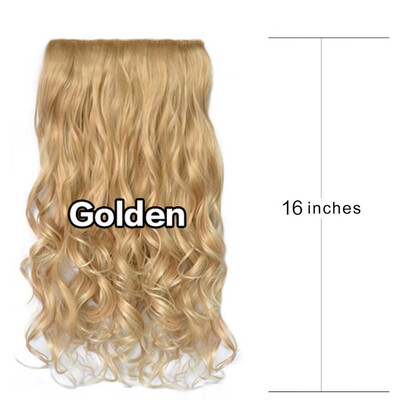 Gobestart Sexy Women Girl LONG Wig Wavy Curly Synthetic Fashion Wig Hot Microvolume