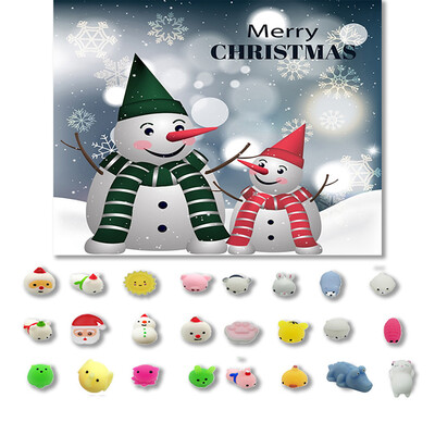 Gotoamei 24PC Christmas Toys Mini Cute Squeeze Funny Toy Soft Stress Relief Toy DIY Decor
Gotoamei 24PC Christmas Toys Mini Cute Squeeze Funny Toy Soft Stress Relief Toy DIY Decor