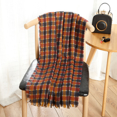 Trendy stream Korean retro literary plaid imitation cashmere scarf female student winter Korean fashion wild scarf
Trendy stream Korean retro literary plaid imitation cashmere scarf female student winter Korean fashion wild scarf