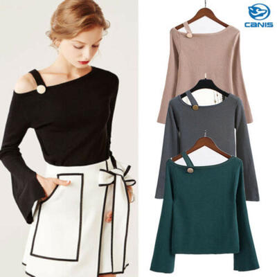 Elegant Womens Long Sleeve T-Shirt Solid Block Cotton Casual Loose Tops Blouse
Elegant Womens Long Sleeve T-Shirt Solid Block Cotton Casual Loose Tops Blouse