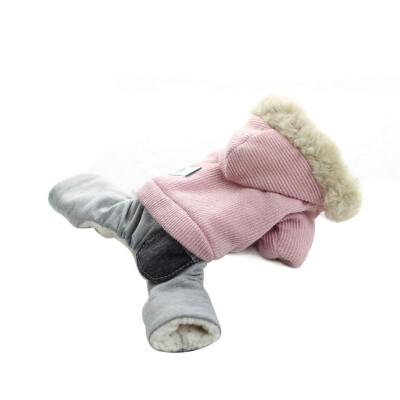 Wool Rabbit Dog Jumpsuit Winter Leather Pet Clothes Warm Padded Pets Hoodies Coat Puppy Cat Costumes Four-legged For Small Dogs
Wool Rabbit Dog Jumpsuit Winter Leather Pet Clothes Warm Padded Pets Hoodies Coat Puppy Cat Costumes Four-legged For Small Dogs