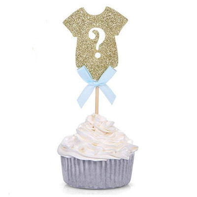 FUNNYBUNNY Silver Glitter Cupcake Toppers Onesie Party Decors with Pink&Blue Bows Wedding Cake Topper Cupcake Wrapper
FUNNYBUNNY Silver Glitter Cupcake Toppers Onesie Party Decors with Pink&Blue Bows Wedding Cake Topper Cupcake Wrapper