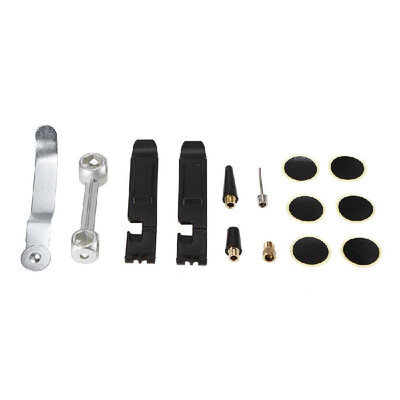 Lixada Bike Tire Repair Kit Bike Tyre Fix Tool Kit Bike Tire Lever Tire Patch Wrench Rasp Wrench Valve Kit
Lixada Bike Tire Repair Kit Bike Tyre Fix Tool Kit Bike Tire Lever Tire Patch Wrench Rasp Wrench Valve Kit