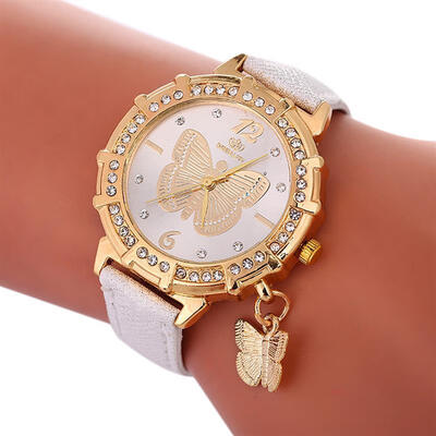 Women Butterfly Watch Fashion Leather Strap Analog Quartz Watch Ladies Luxury Dress Watches For Women Jewelry Gift
Women Butterfly Watch Fashion Leather Strap Analog Quartz Watch Ladies Luxury Dress Watches For Women Jewelry Gift