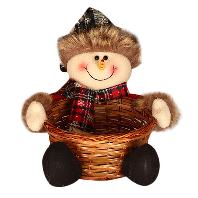 Gobestart Christmas Candy Storage Basket Decoration Santa Claus Storage Basket Gift A
Gobestart Christmas Candy Storage Basket Decoration Santa Claus Storage Basket Gift A