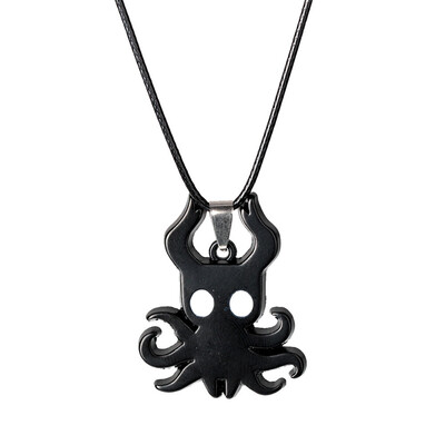 redCherry Hollow Knight Game Cosplay Necklace Pendant Costume Prop Accessories