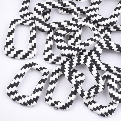 Handmade Raffia Woven Pendants with Iron & Aluminum Findings Trapezoid Platinum Black 44x305x4mm Hole 14mm 
Handmade Raffia Woven Pendants with Iron & Aluminum Findings Trapezoid Platinum Black 44x305x4mm Hole 14mm